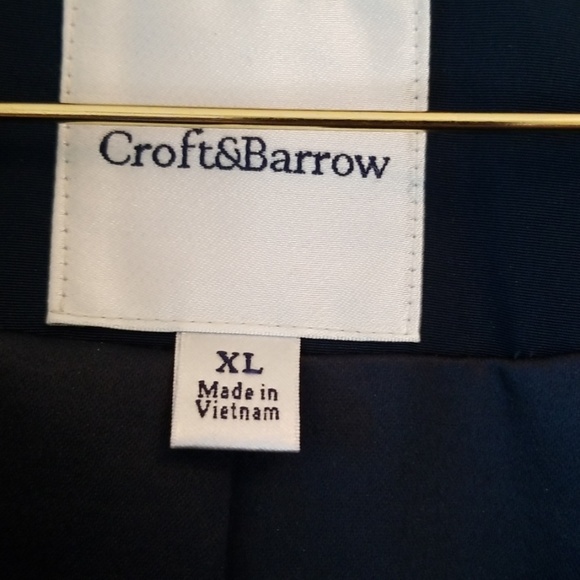 NWT Woman's XL Dark Teal Croft & Barrow Coat - Picture 7 of 8